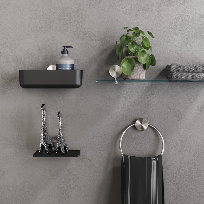 RISEGNO Bathroom wall shelf By Geelli