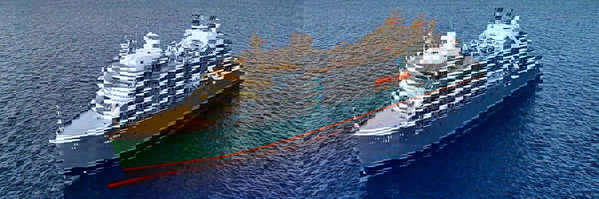 Seabourne pursuit cruiseship